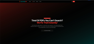 SearchAblePDF.org screenshot