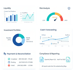 Treasury Management Software screenshot