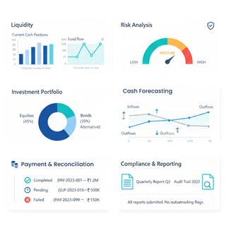 Treasury Management Software screenshot