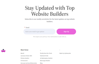 Top Website Builder screenshot