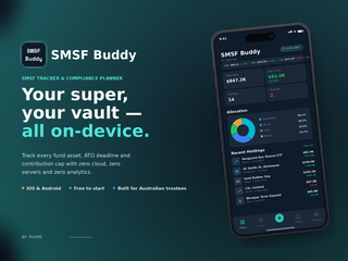 SMSF Buddy : The private SMSF tracker for Australian trustees. screenshot