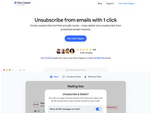 Inbox Zapper screenshot