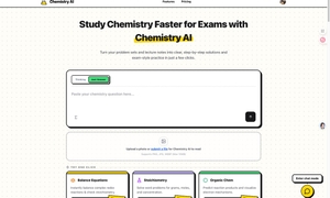 Chemistry AI screenshot