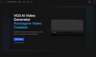 VO3 AI Video generator screenshot