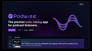 Podwise screenshot