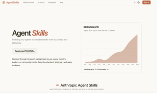 AgentSkills screenshot