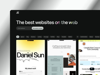 A1: A collection of the best websites found on the web screenshot