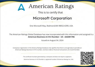 American Ratings - Business & Individual A-I-R-S for trust & credibility verification screenshot