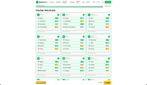 World Cup 2026 Bracket Predictor screenshot