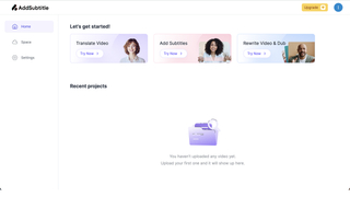 Addsubtitle — Instantly Subtitle & Translate Videos with AI screenshot