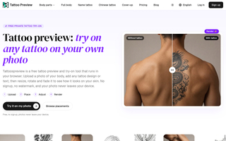Tattoo Preview screenshot