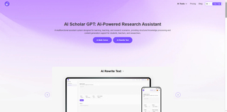 Scholar GPT AI screenshot