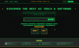 We Like Tools screenshot