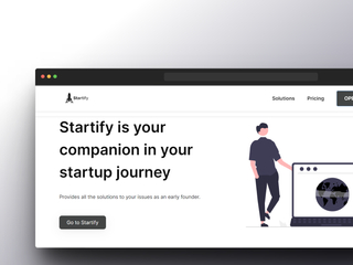 Startify screenshot