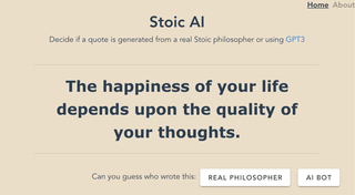 Stoic.today screenshot