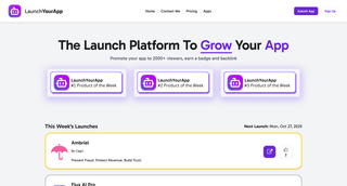 LaunchYourApp screenshot