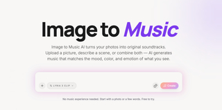 Image to Music AI — Turn Any Photo Into Music with AI screenshot