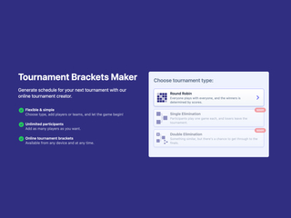 Brackets Maker App screenshot