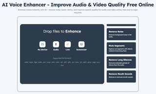 AI Voice Enhancer Free screenshot