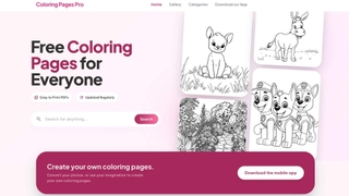 Coloring Pages Pro screenshot