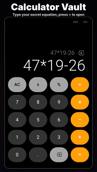 Lock It: Calculator Vault screenshot