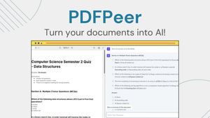 PDFPeer - Chat with any Document screenshot