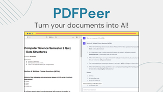 PDFPeer - Chat with any Document screenshot
