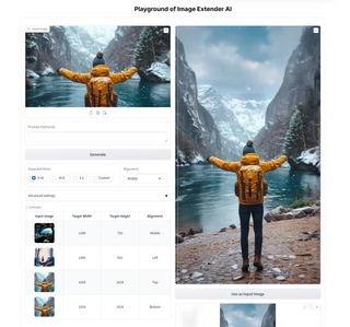 Image Extender AI | Expandir Imagen con IA screenshot