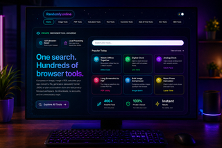 Randomly.online - Tool Ecosystem screenshot