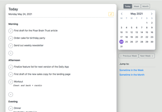 The Daily App screenshot