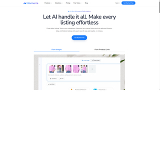 Maxmerce โ AI Listing Generator for Amazon, eBay & Walmart screenshot
