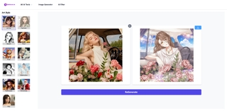 Pixnova AI – Instantly Turn Photos into Artistic Masterpieces screenshot