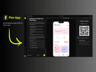 FlexApp: Build mobile apps with AI, not code screenshot