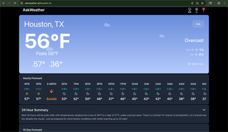 Ask Weather screenshot
