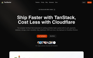 TanStarter screenshot