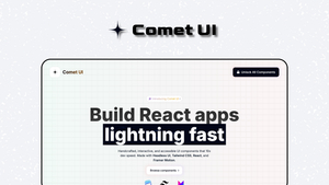 Comet UI screenshot
