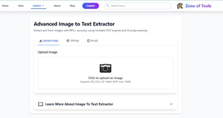 Image to Text Extractor screenshot