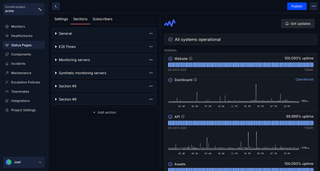 Hyperping screenshot