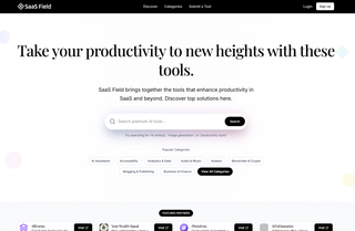 SaaS Field screenshot