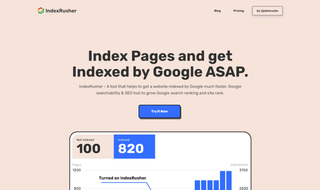 IndexRusher screenshot