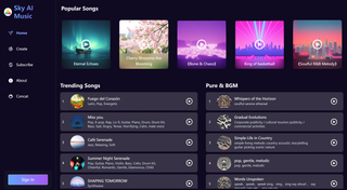Sky Ai Music screenshot