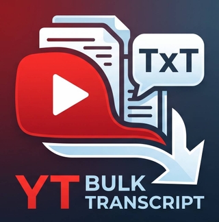 YtBulkTranscript App screenshot