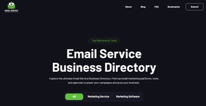 Email Service Business Directory screenshot