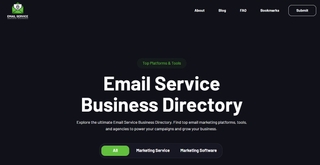 Email Service Business Directory screenshot