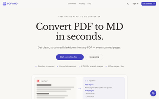 PDFtoMD screenshot
