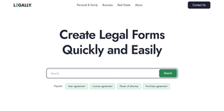 Legally.io screenshot