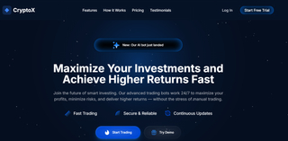 CryptoX screenshot