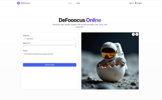 DeFooocus screenshot