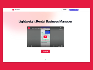 Alquilame.io : Lightweight Rental Business Management screenshot