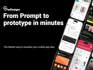 GenDesigns : AI Mobile App Design Generator screenshot
